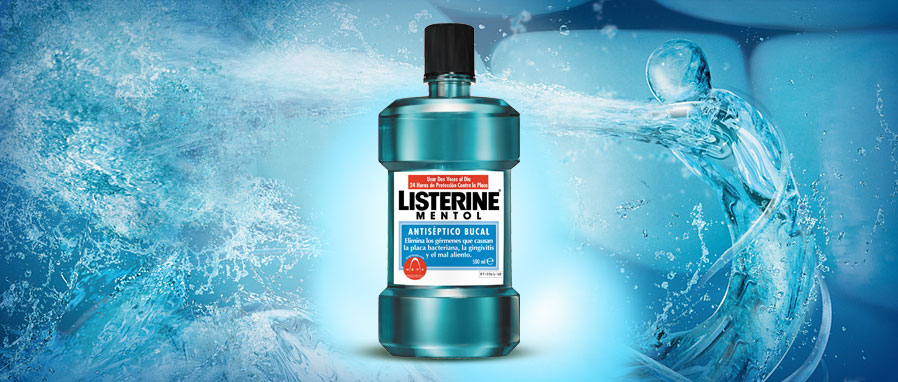 Listerine và nước ấm